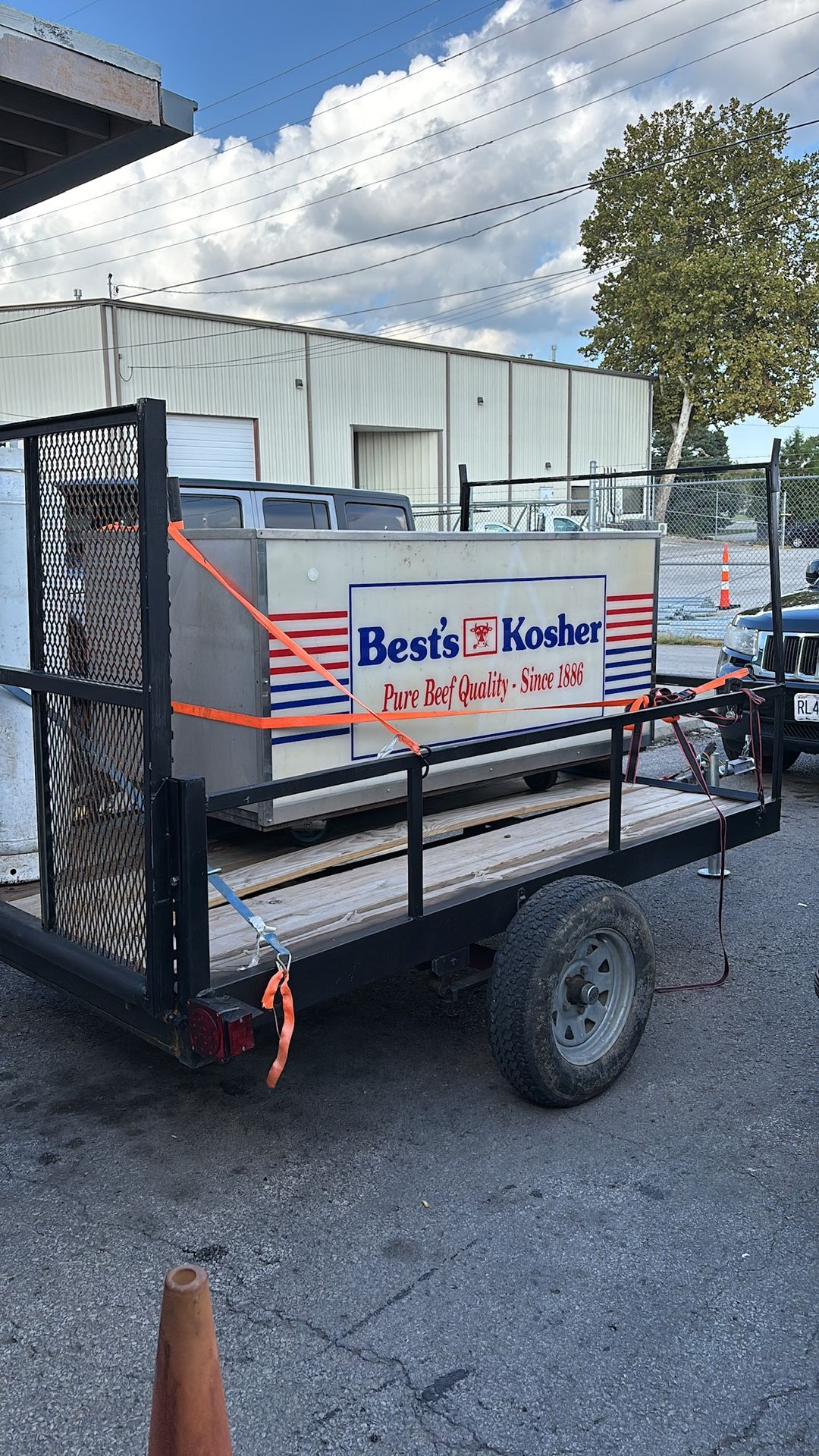 Carrito De Hot Dog Y Tráiler Nuevo Para Proyecto