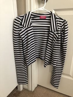 Striped blazer