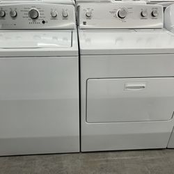 Matching Super Capacity Kenmore Washer Dryer Set 