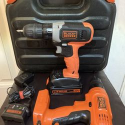 Black + Decker Drill Set 