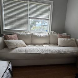 White couch