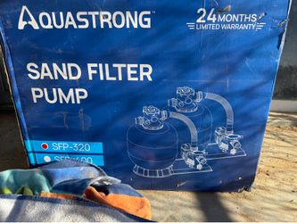 Sand filter for swimming pool