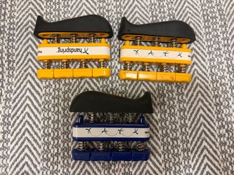 Hand and Finger Exerciser Strengther Set (Lot of 3)