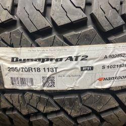 255/70/18 Hankook Dynapro AT2