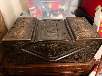 Authentic wooden chests