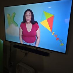 75" TV Smart TV TCL Excellent condition 