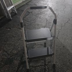 2-Step Folding Steel Step Stool 