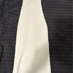 Brand New Windsor White Ribbed Dress — Size S