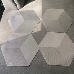 Hexagon Place Mats 