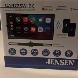 Car Receiver/ Jensen CAR723W-BC
