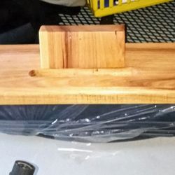 Wooden Bath Caddy