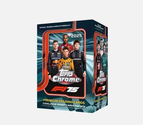 2025 TOPPS CHROME Formula 1 VALUE BLASTER BOX F1