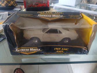 Die cast American  Muscle 1969 amc amx