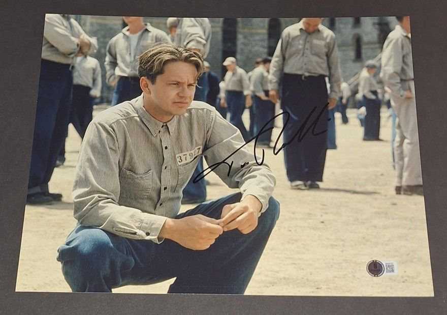π₯ Tim Robbins autographed 11x14 Beckett COA π₯