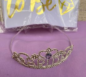 Bride Rhinestone Tiara Crown