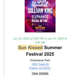 Sun Kissed VIP TICKET 