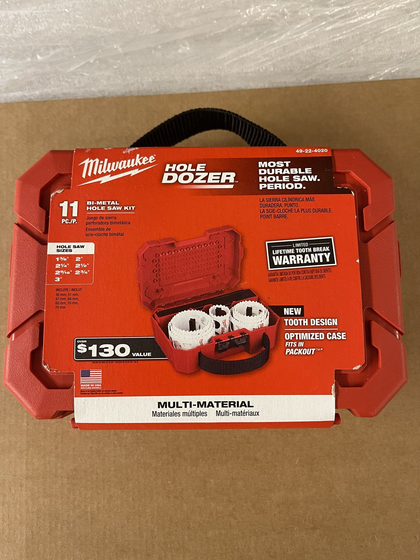 Milwaukee Hole Dozer General Purpose Bi-Metal Hole Saw Set (11-Piece)