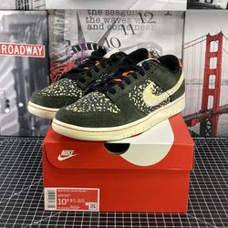 NIKE MENS DUNK LOW RETRO SE 2 RAINBOW TROUT 10.5 