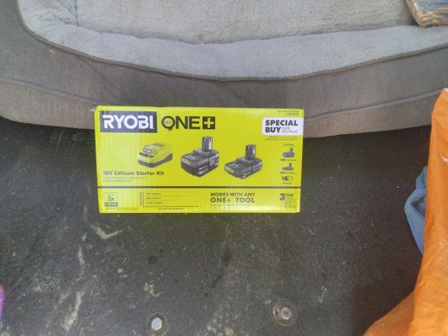 Ryobi One+ Starter Kit