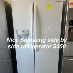 Nice Samsung Side By Side Refrigerator 