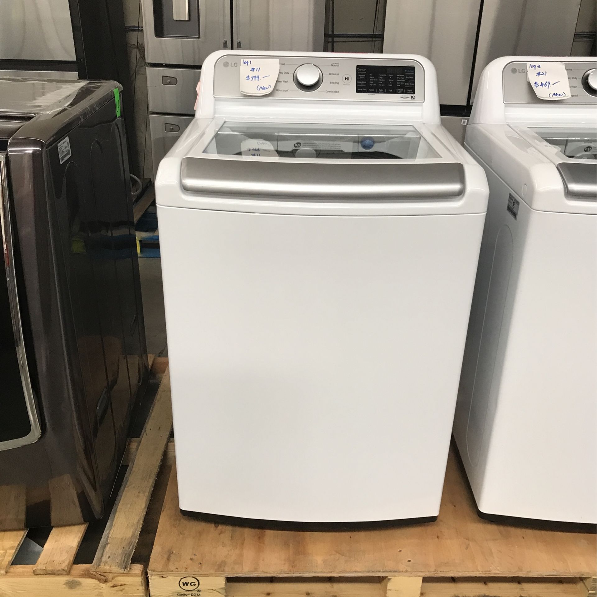LG WT7400CW 5.0 cu.ft. Smart wi-fi Enabled Top Load Washer in White