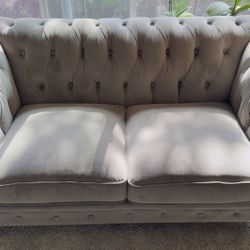 Velvet Couch 