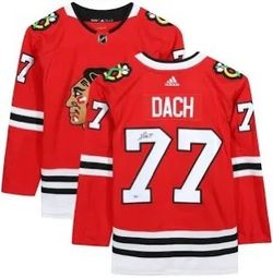 Kirby Dach- Blackhawks Signed Jersey