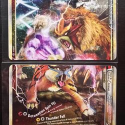 Entei & Raikou Pokemon Legends Cards (please Read Description)
