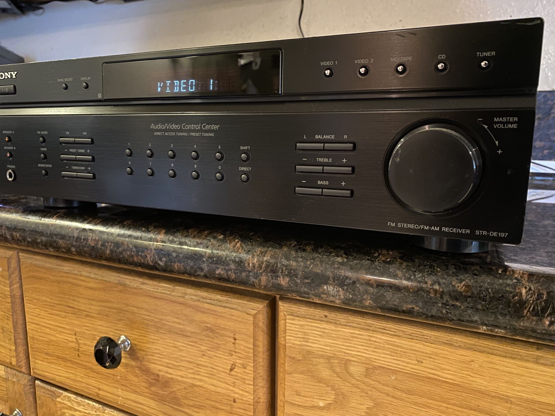 Sony Receiver two channel