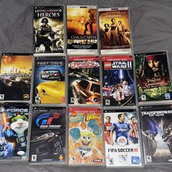 PSP Games 