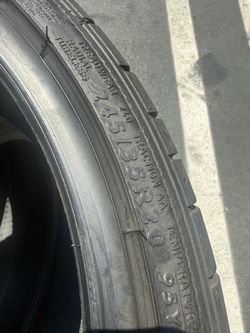 245/35/20 Dunlop Sport Maxx GT DSST RunFlat (2 Tires)