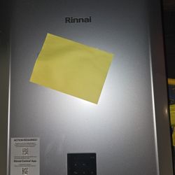  New Rinnai Tankless Water Heater 