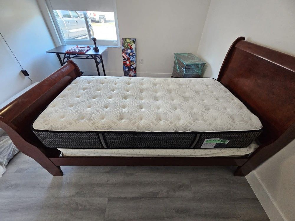 LOUIS PHILIPPE CAPPUCCINO TWIN BED