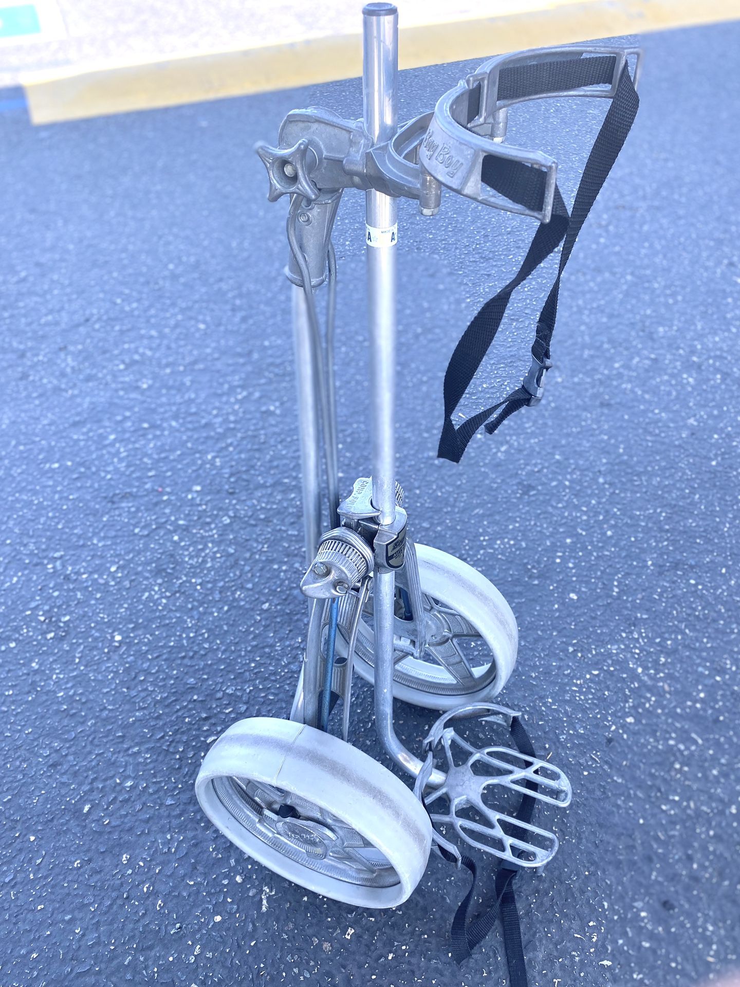Bag Boy Golf Cart Industry Best Bag Boy, Vintage Automatic Aluminum