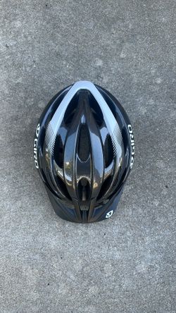 Giro Revel/X, Black/White Bicycle Helmet, Size 54-61cm