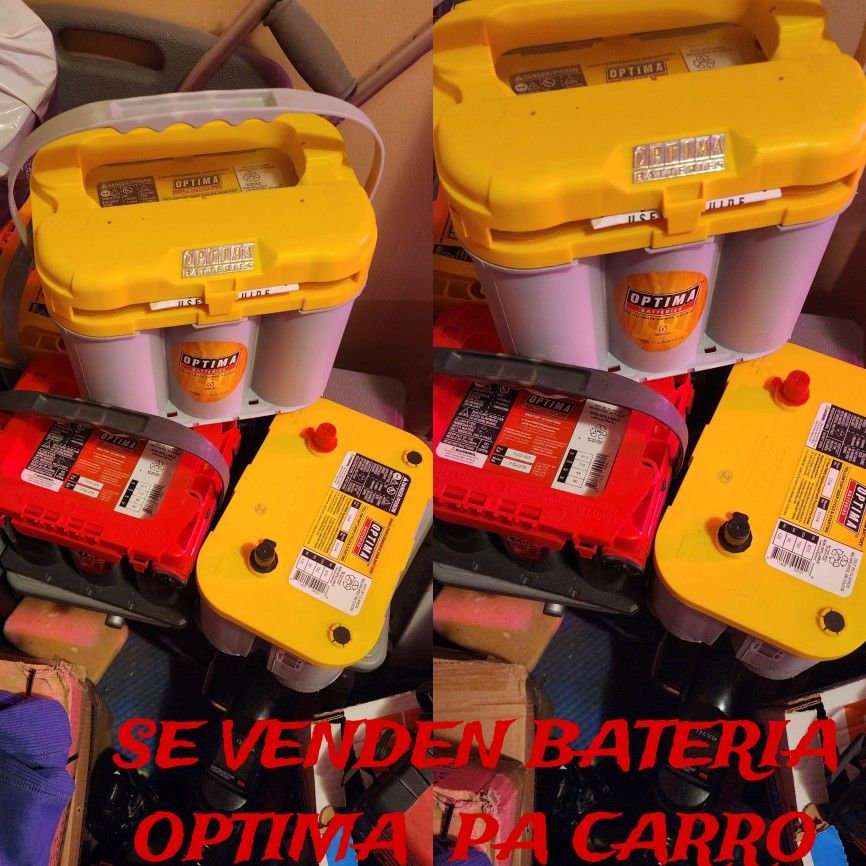 Batería Optima De Buena Calidad 