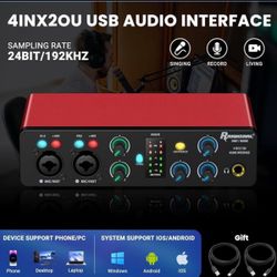 Studio 2i2 Audio Interface 24-BIT/192KHZ
