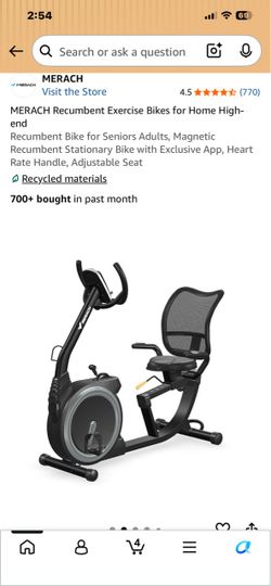 MERACH Recumbent Exercise Bikes for Home