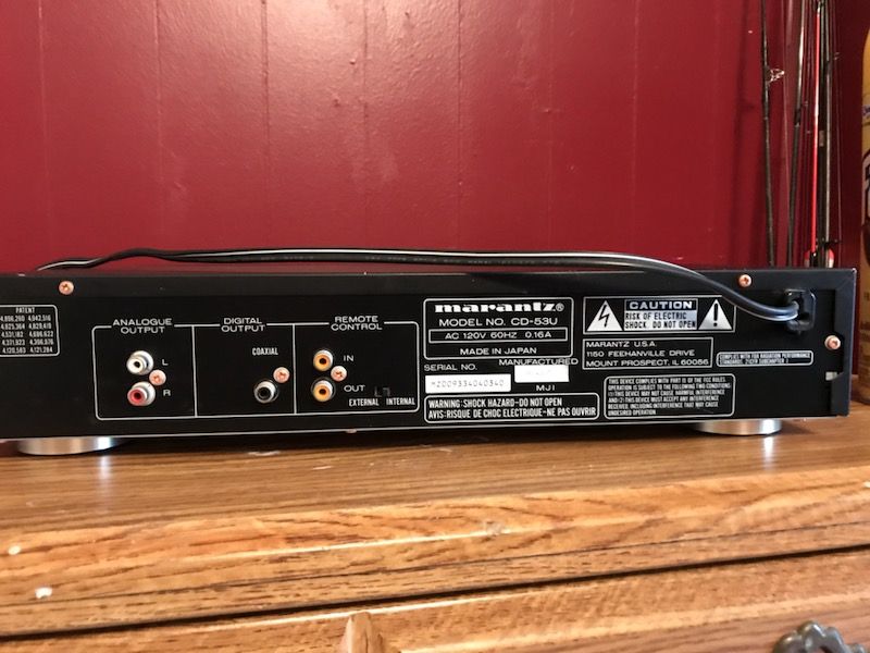 Maranta CD-53U player