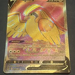 Pidgeot V 188/196 Lost Origin NM Full Art Pokemon Card