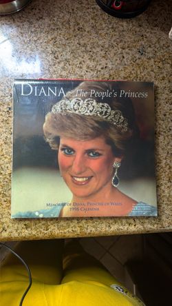 1998 "Diana ~ The People’s Princess" Wall Calendar. Produced as a memorial