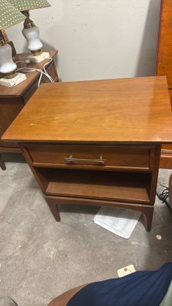 MCM Kent Coffey "The Wharton" Walnut Nightstand