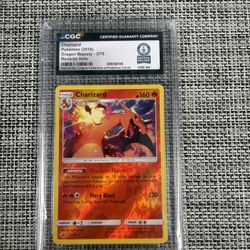 Charizard 3/70 Dragon Majesty Reverse Holo World Record 1 Of 1