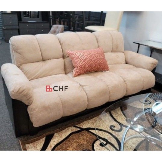 Living room convertible futon sofa with storage // Limited Time Offer