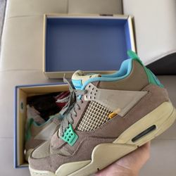 Jordan 4 Union LA 40th Anniversary Taupe Haze Size 9 Used Og All