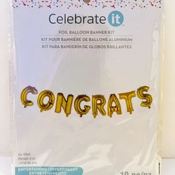 Celebrate It Congrats Foil Balloon!