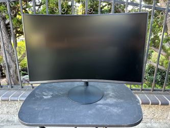 Samsung 27 inch curved computer monitor great for students back to school college monitor de computadora para estudiantes LC27550FDNZA