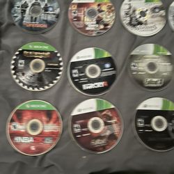Xbox one Xbox 360 games $5 each like new without cases