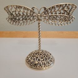 ✨ BRAND NEW Brighton Jewelry - Dragonfly Jewelry Earring Holder – Elegant Metal Stand ✨