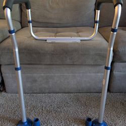 OasisSpace Adjustable Safety Toilet Rail